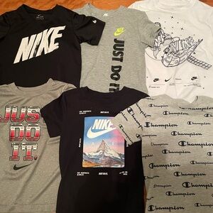 Nike tshirt bundle 6T